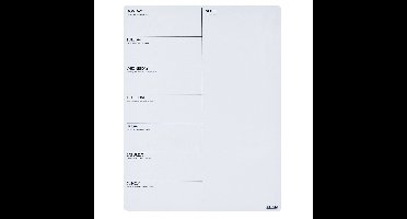 Magnetische planner week desq 40x30cm magnetisch