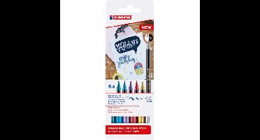 Brushpen edding 1340 metallic ass | 10 stuks