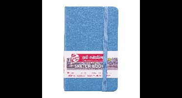 Schetsboek talens art creation 90x140mm lichtblauw | 5 stuks