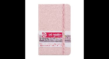 Schetsboek talens art creation 90x140mm roze