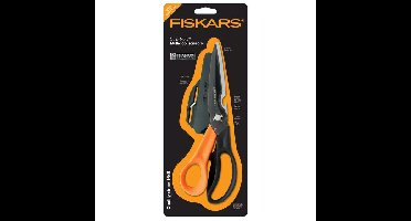 Schaar fiskars titanium multifunctioneel zwart