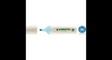 Markeerstift edding 24 eco 2-5mm pastel blauw