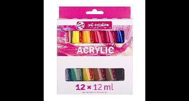 Acrylverf talens art creation 12ml 12st assorti