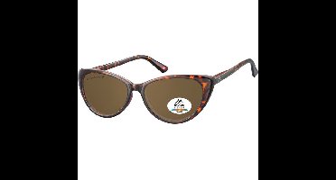 Zonnebril montana met bruin polar glas turtle