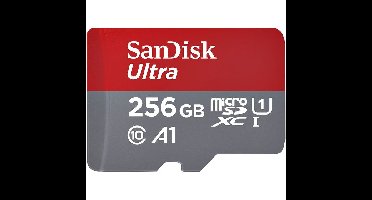 Geheugenkaart sandisk microsdxc ultra 256gb