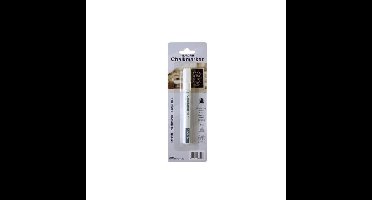 Krijtstift europel 3mm wit