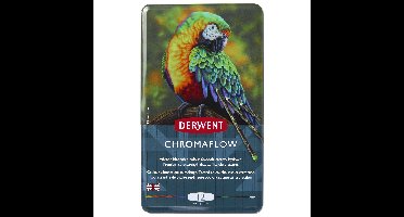 Chromaflow kleurpotlodenset derwent (12 stuks)
