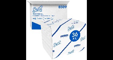 Toiletpapier scott control gevouwen 2laags