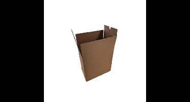 Flesverpakking IEZZY 6 vakken bruin 10 stuks