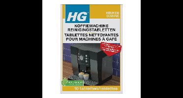 Reinigingstabletten hg voor koffiemachine 10 stuks