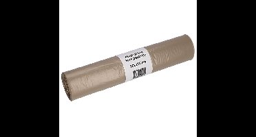 Afvalzak cleaninq 70x110cm rcycld t50 120l transp