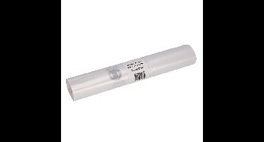 Afvalzak cleaninq 70x110cm rcycld t25 120l transp | 15 stuks