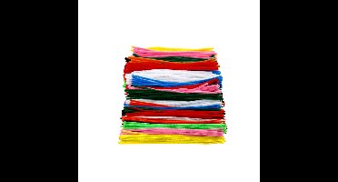 Chenilledraad Creativ Company 30cm dikte 4, 6, 9mm 700 stuks assorti