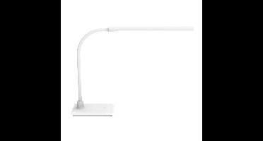 Bureaulamp maul pirro led dimbaar met voet wit