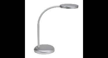 Bureaulamp maul joy led zilver