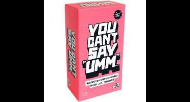 Spel you can't say umm