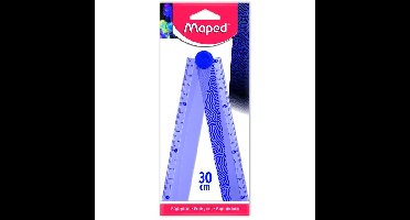 Liniaal maped deepsea paradise opvouwbaar 30cm