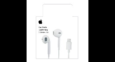 Apple earpods lightning connector wit