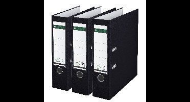 Ordner leitz 180° 1010 3 stuks zwart