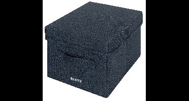 Leitz 61460089 opslagdoos Opbergdoos Rechthoekig Stof/Weefsel Blauw