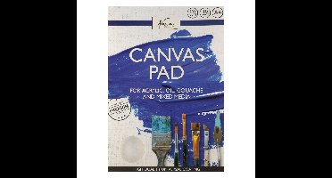 Canvasblok nassau fine art 24x30cm katoen 10 vel