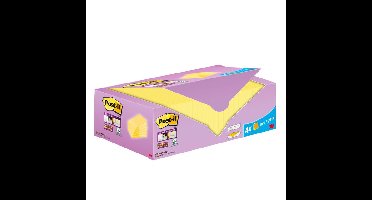 Memoblok 3m post-it 655-sscy 76x127mm geel