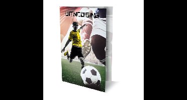 Uitnodiging interstat voetbal | 6 stuks