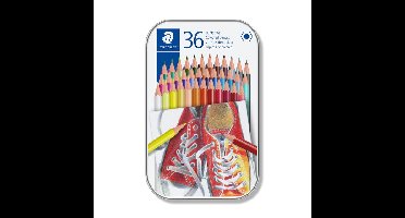 Kleurpotloden staedtler 175 6kantig 36 st ass
