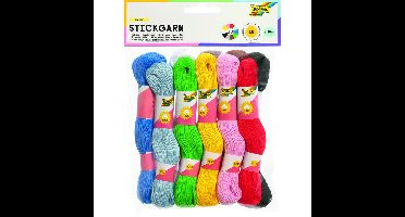 Borduurgaren folia 10 strengen 4m assorti | 5 stuks