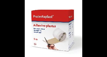 Elastische pleister protectaplast bruin 6cmx5m