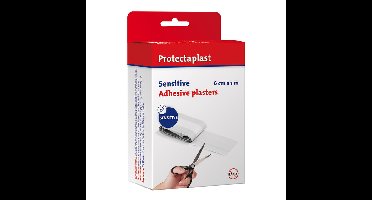 Pleister gevoelige huid protectaplast 6cmx1m