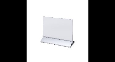 Menukaarthouder IEZZY liggend A5 aluminium voet