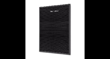 Letterbord IEZZY 60x80cm zwart hout