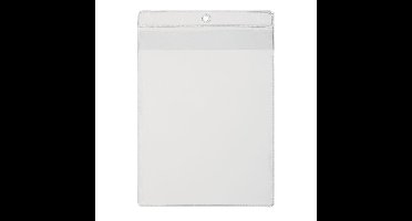 Documenthoes durable a4 met ophangoog transparant