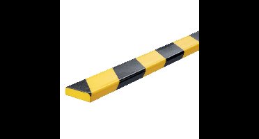 Beschermingsprofiel durable s10 recht 1m geelzwart