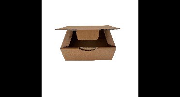 Postdoos bruin e-golf formaat 300x240x100mm | 50 stuks