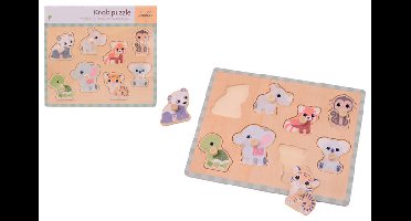 Jouéco the wildies family knopjespuzzel