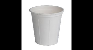 Beker iezzy supcup 180ml plastic vrij 500st wit