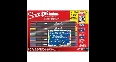 Creatieve marker sharpie 5st assorti