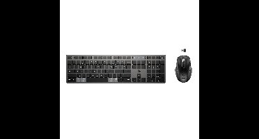 HP 725 Multi-Device Rechargeable Wireless Keyboard and Mouse Combo