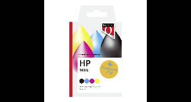 Inktcartridge quantore hp 912xl 3yl83ae hc geel