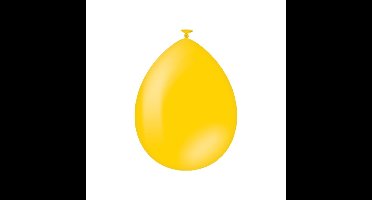 Balloons 25 pcs. yellow | 6 stuks