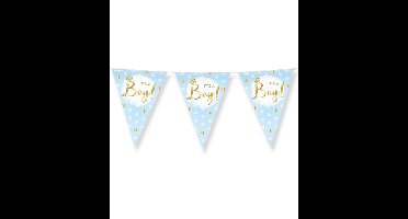 Party flags foil it's a boy!