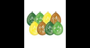 Balloons jungle cartoon