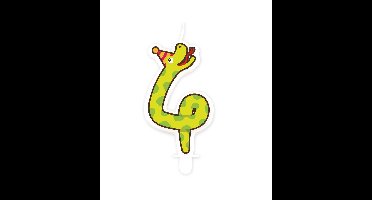 Jungle candle 4 snake | 4 stuks