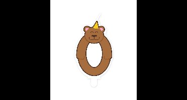 Jungle candle 0 bear