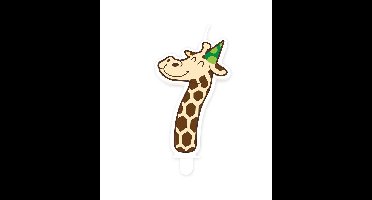 Jungle candle 7 giraffe | 4 stuks