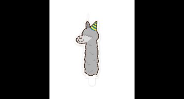 Jungle candle 1 lama | 4 stuks