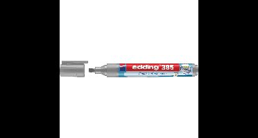 Viltstift edding 385 flipover penseel zilvergrijs | 10 stuks