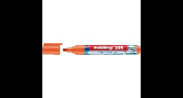 Viltstift edding 385 flipover penseel oranje | 10 stuks